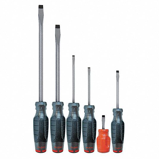 بروتو طقم مفكات جاهز, 6 قطع, أمريكى, J1206SP-TT 24AK63