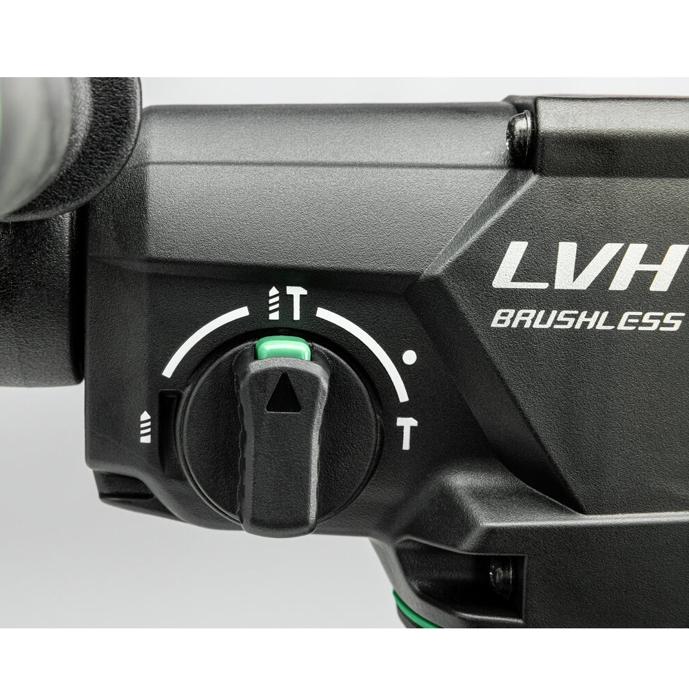 Hikoki Cordless Rotary Hammer, 18V, 3.2 J Impact Energy, 26 mm Concrete Capacity, 4300 BPM, 4.75 kg DH1826DAWUZ