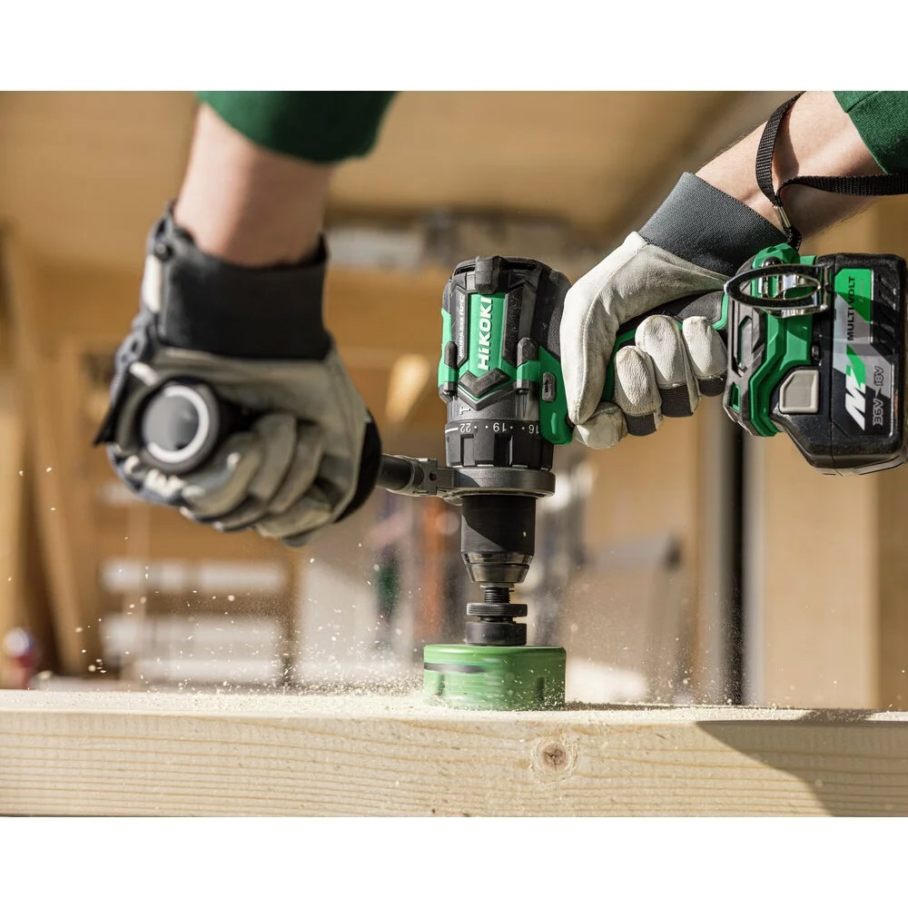 Hikoki Cordless Hammer Drill, 18V Brushless, 140 Nm Torque, 2-Speed, 30,000 BPM, 2.66 kg DV18DCWHZ