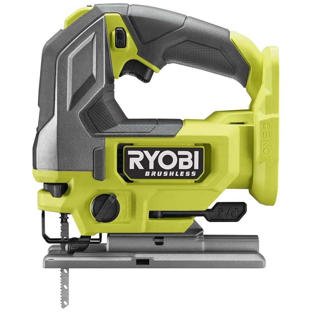Ryobi Brushless Cordless Jigsaw 18V, 135mm Wood Cutting Capacity RJS18BL-0