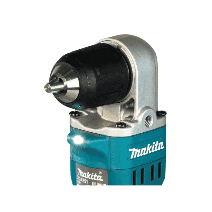 Makita Cordless Angle Drill, 10mm, 18V, 0 ~ 1,800 rpm, 1.9 kg DDA351RFE