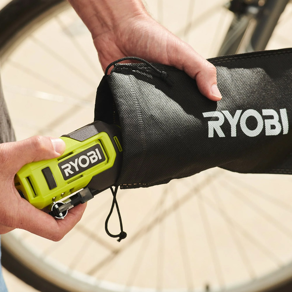 Ryobi Cordless inflator 4V, USB-C Rechargeable, 100 PSI, 0.50 kg RI4-0