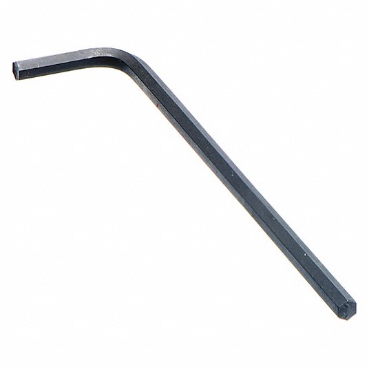Proto Hex Key, Tip Size 17 mm, Long Arm Length 6 9/64 inch, Short Arm Length 61 mm, Black Oxide J46328