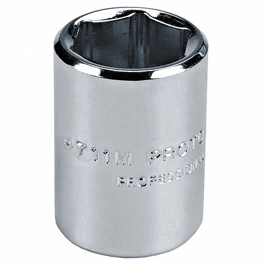 Proto Socket, 1/4 in Drive Size 6RCA2 J4705