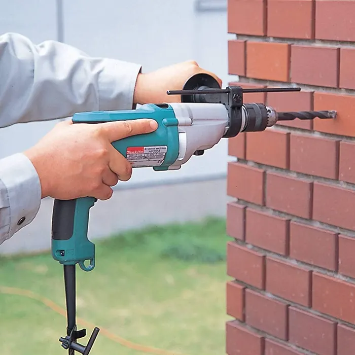 Makita 2-Speed Drill Machine, For Steel, Wood, Masonry, Chuck 13mm, 720W, 2.5kg HP2050