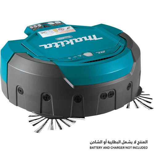 ماكيتا مكنسة روبوت لاسلكية، 36 فولت، 2.5 لتر، أقصى مساحة تنظيف 500 متر مربع، 7.3 كجم DRC200Z
