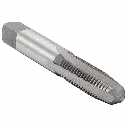 Westward Straight Flute Tap: 1/4 inch-20 Thread Size, 1 inch Thread Lg, 2 1/2 inch Overall Length, Taper 2LXD7