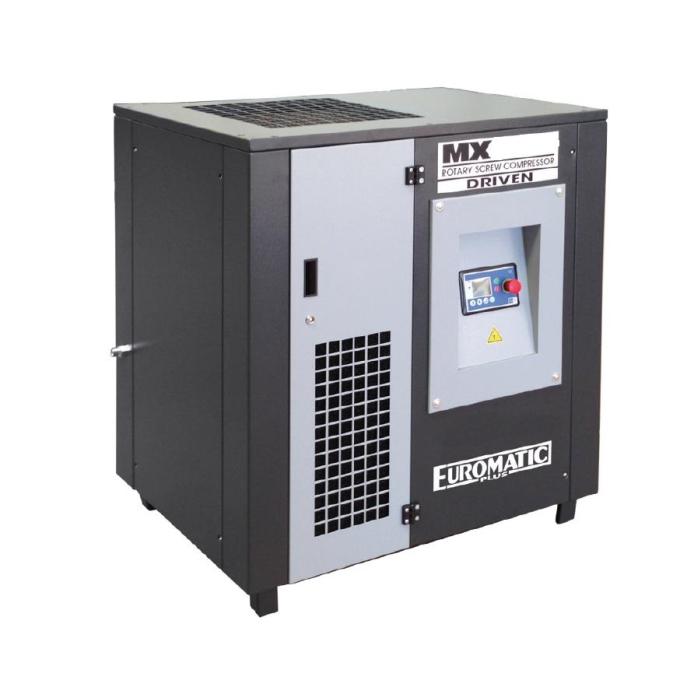 Euromatic Direct drive Screw Air Compressor 114-491 CFM ,MX 125 DRIVEN , Made in italy MX 3000 - 500 E