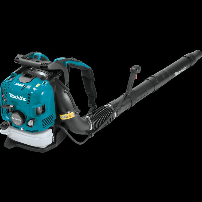 Makita Petrol Backpack Engine Air Blower, 75.6 cc, Air Volume 20 m³/min, Air Velocity 92 m/s, 11.9kg EB7660TH