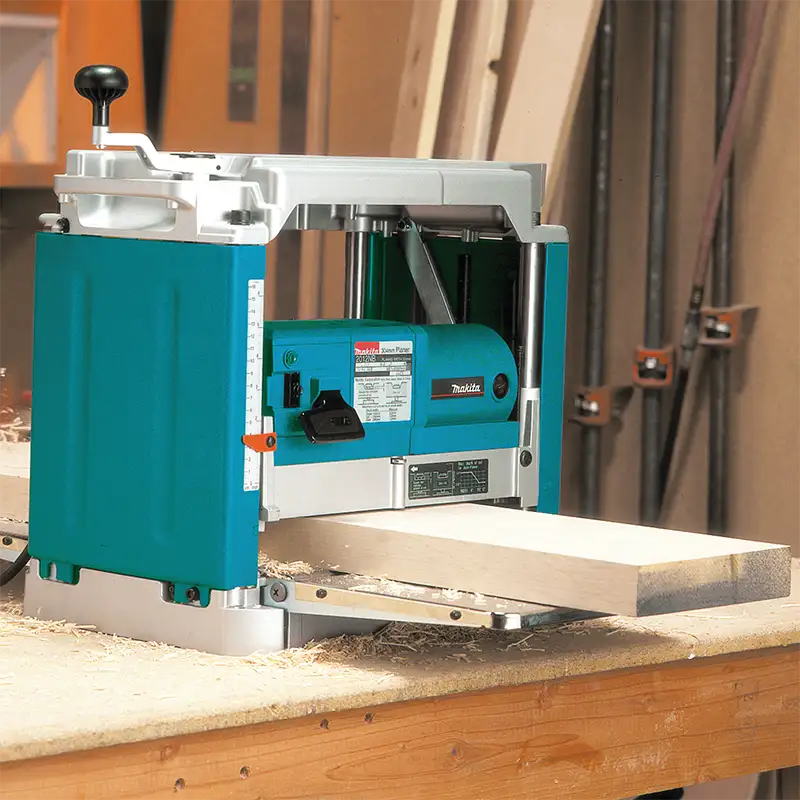 Makita Wood Surface Planer Machine, Planning Width 12 inch, 1650 W, 28.1kg 2012NB