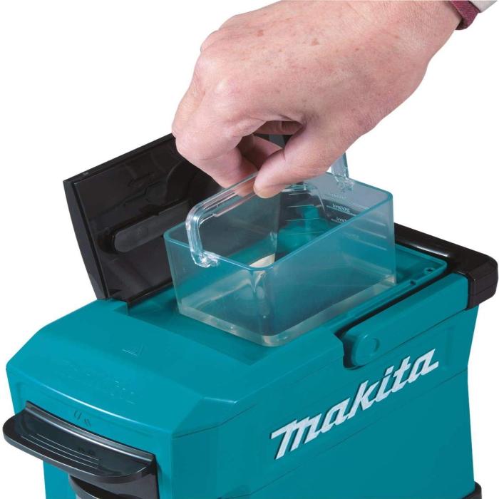 Makita Cordless Job Site Coffee Maker, 18V / 12V Lithium-Ion And Ac, 240 Ml DCM501Z