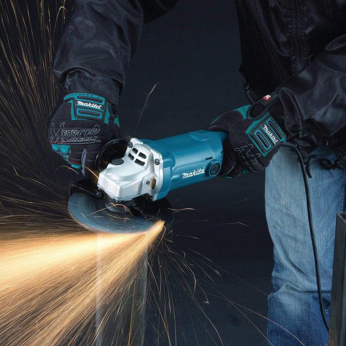 Makita Angle Grinder - 1,050W (Finger Trigger Switch) 150mm GA6010