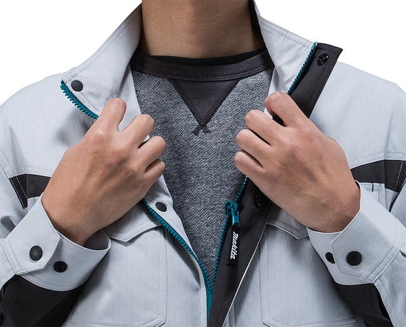 Makita Cordless Fan Jacket, 18V / 12V Lithium-Ion , Medium, Brushless Motor, 7 Air Flow Modes + Turbo Mode DFJ213ZM