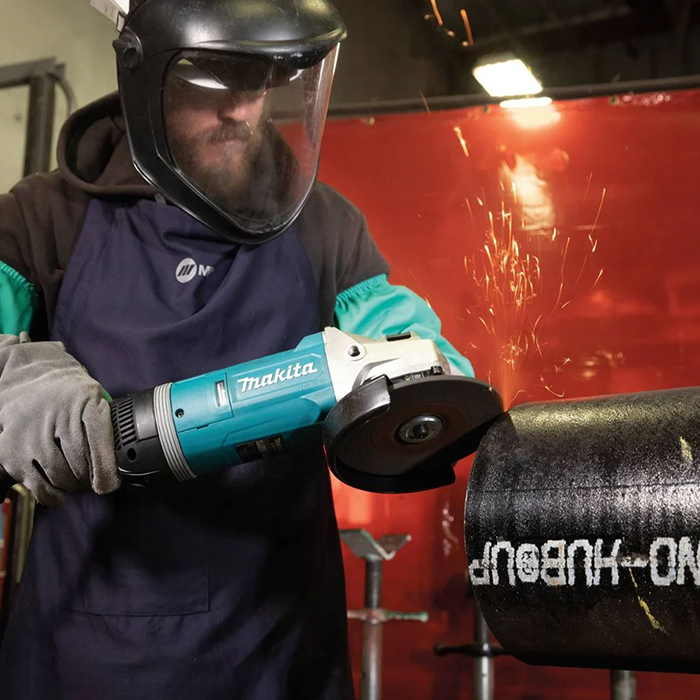 Makita Angle Grinder Machine, 7 inches, Large Trigger, 2700W, 8500 RPM, 6.8Kg GA7080X1