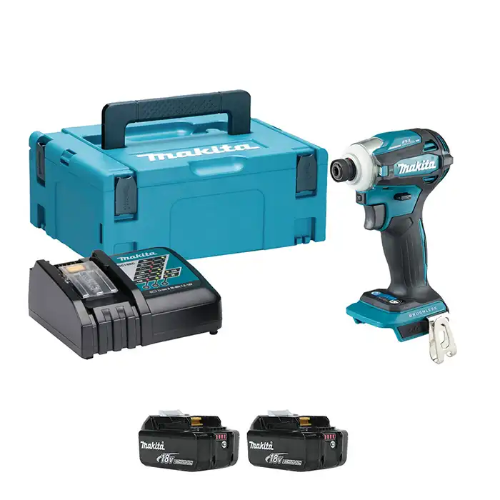 Makita Cordless Impact Drive, Brushless Motor, 4 Modes, 18V, 0 ~ 3,800rpm, 170Nm, 0.82kg DTD172RTJ