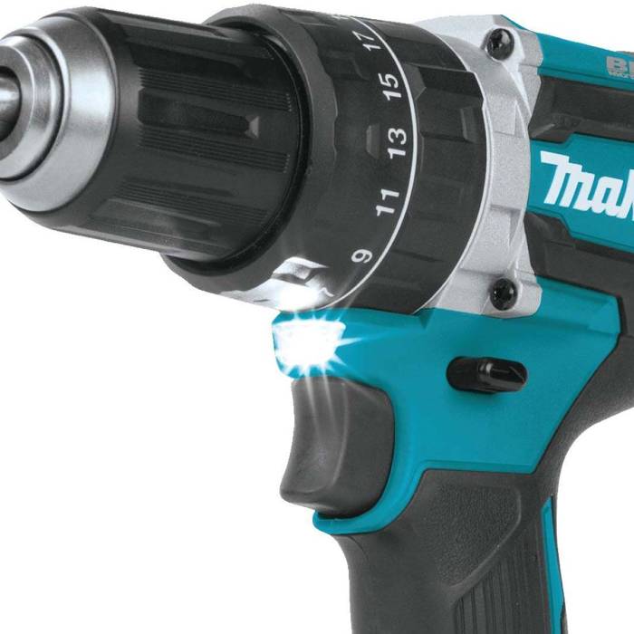 Makita Cordless Battery Drill Machine For Wood, Steel, Masonry, 13mm, 18V, Brushless,1.9Kg DHP484RTJ