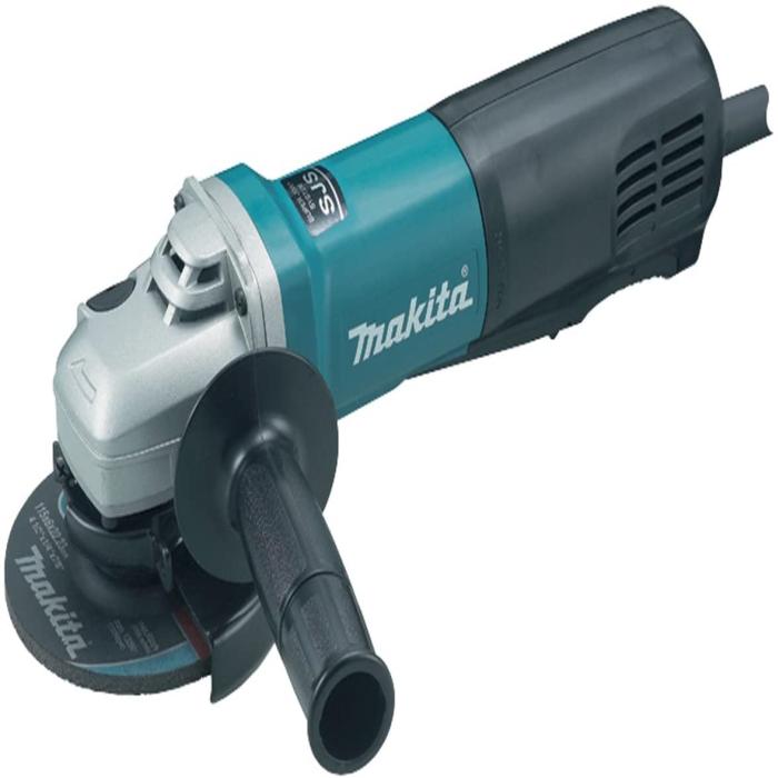 Makita Angle Grinder 115mm(4-1/2 inch), Paddle Switch, SJS, 1100W, 12000rpm, 2.4kg 9564PZ