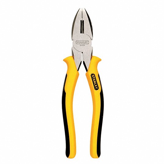 Stanley Linemans Pliers, 8 In L, Black 84-029
