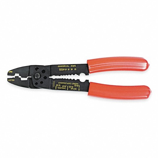 Proto Solid and Stranded Wire Stripper, 8 1/2 in 3R287