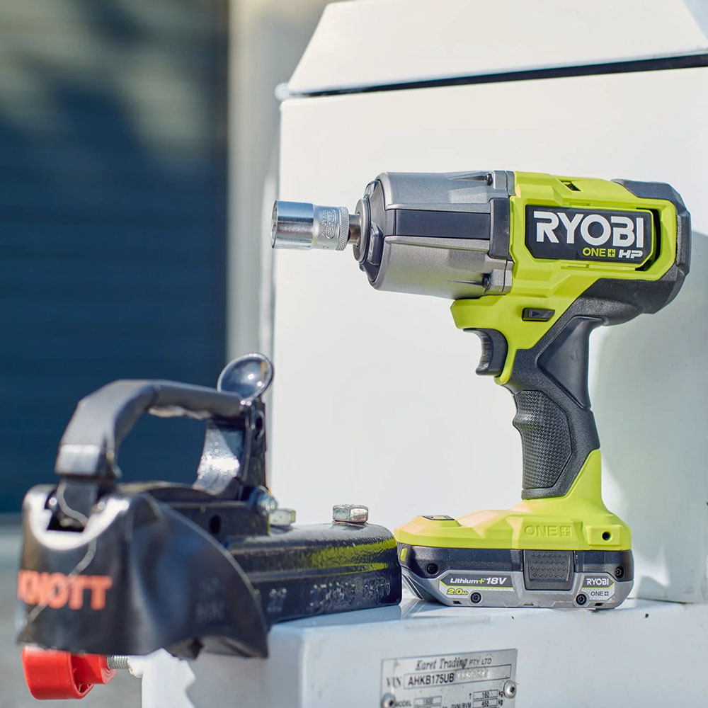 Ryobi Brushless High Torque Impact Wrench 18V, 1/2 inch Square Drive, 1600Nm RIWH18X-0