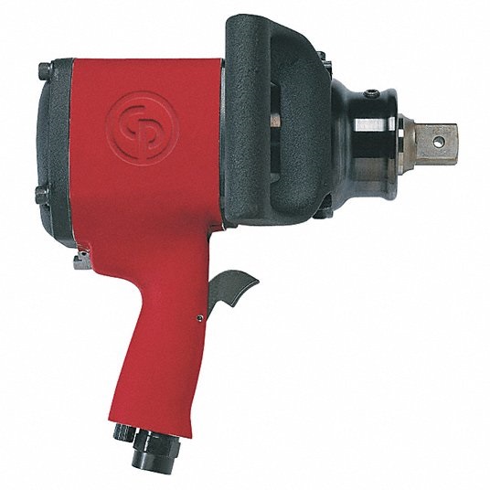 Chicago Pneumatic Air Powered, Impact Wrench, 90 psi, 1,400 ft-lb Fastening Torque, Clearance offer without warranty 11C957 CP796