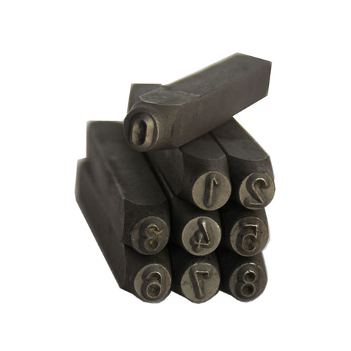 Stony NUMBER PUNCH, 5 mm (9 PCS SET) 8169615