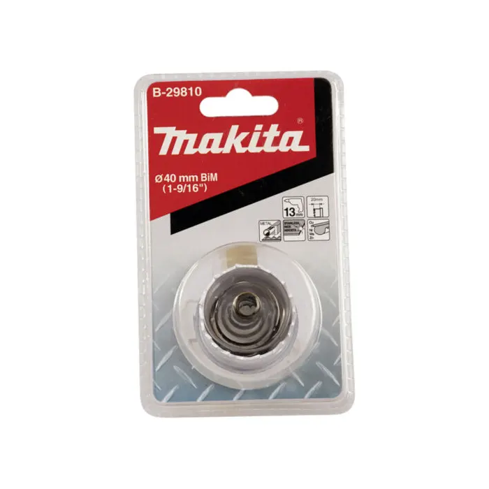 Makita BIM Hole saw for sheet metal, 40mm B-29810