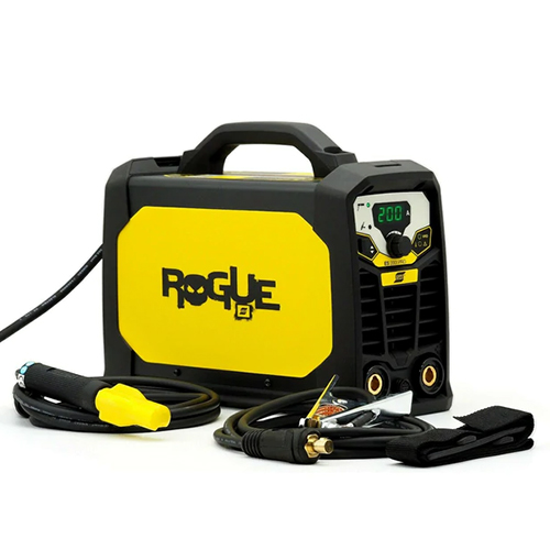 Esab ARC / TIG Welding Machine, Welds Electrodes Up To 4 mm, 200 Amperes, 110 & 220V, Single Phase, 8.4kg ROGUE ES200i Pro