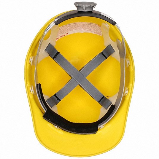 Honeywell Front Brim, Hard Hat, Yellow, 8TWH3 E2RW02A000