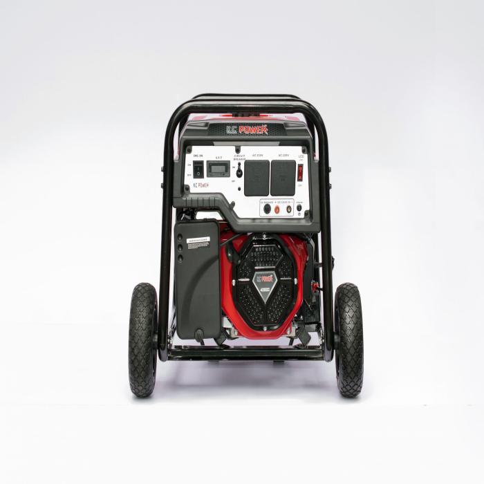 مولد كهرباء بنزين ، 6 كيلو وات ، 220 فولت - 60 هرتز ، سعة خزان الوقود 28 لتر، تشغيل مفتاح كهربائي، 92 كجم