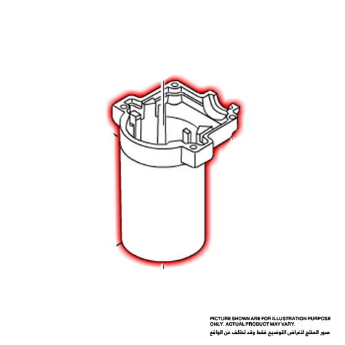 Makita Motor Housing, For Model 3700B 415132-4
