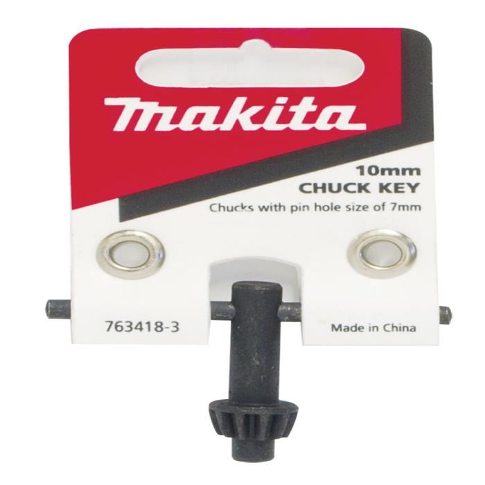 Makita Accessories, Chuck key (3/8" - 24UNF) 763418-3