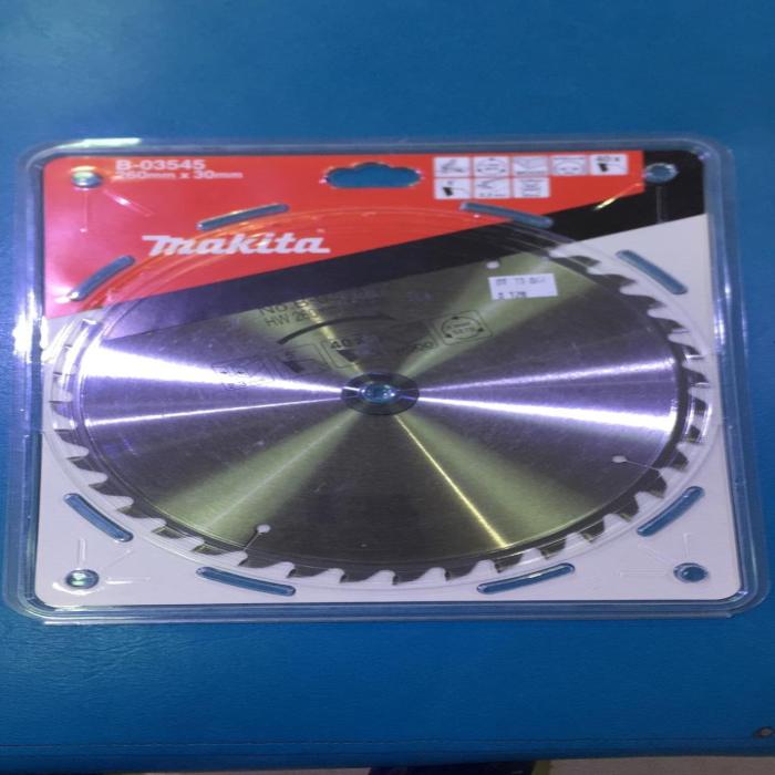 ماكيتا ملليمتر ‎260‎ ‎X30MM ‎(10-1/4) Inch, 40 أسنان‎ عدد ‎اسطوانة قطع خشب‎ ‎ B-03545