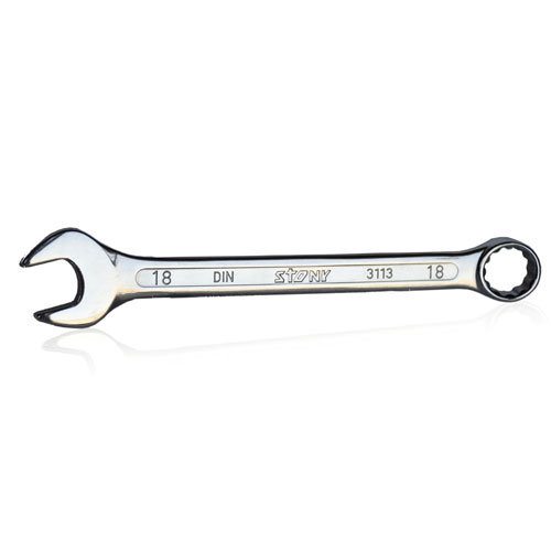 Stony COMBINATION SPANNER MIRROR FINISH, 18 mm 8176623