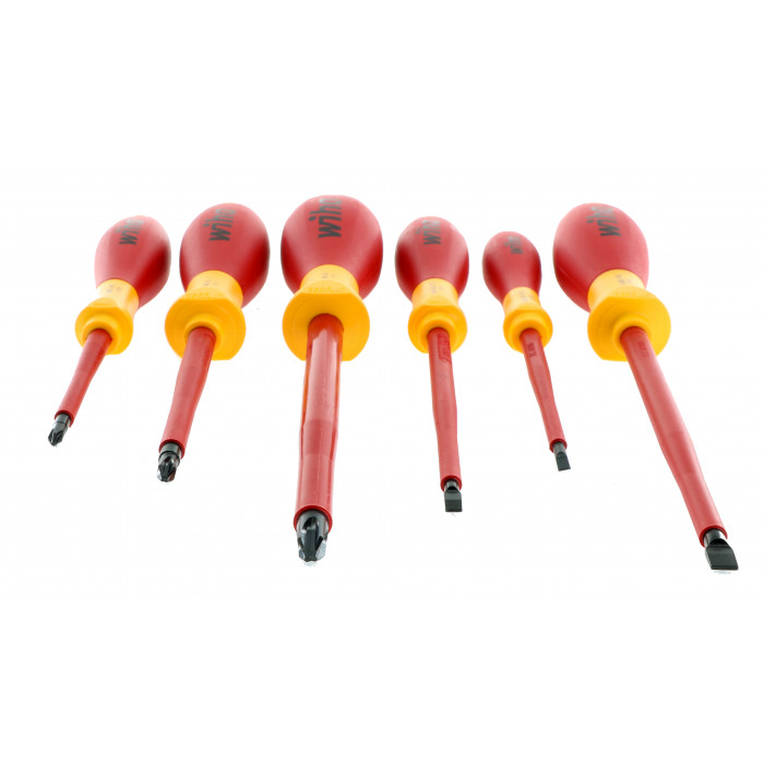 Wiha Screwdriver Set, 6 Piece 32092