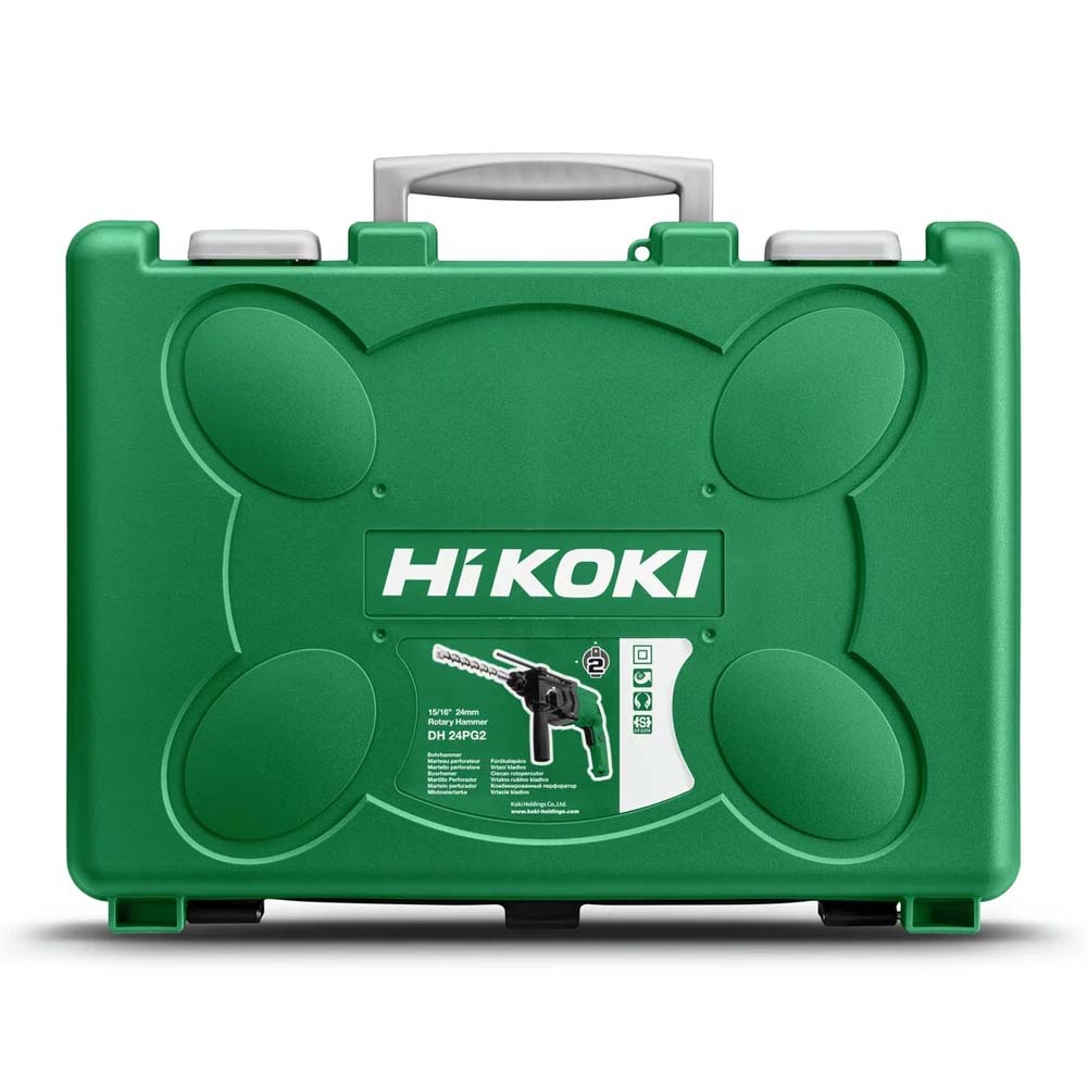 Hikoki Rotary Hammer 730W, 2.7 J Impact Energy, 24 mm Concrete Capacity, 3950 BPM, 2.8 kg DH24PG2WSZ