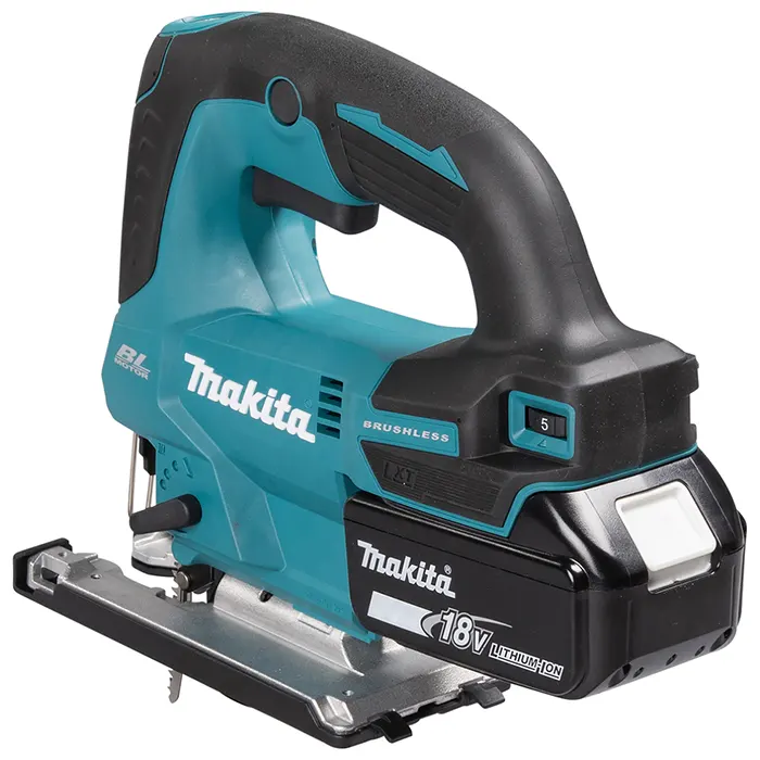 Makita Cordless Jigsaw, 18V, Maximum Cutting 135mm, 0 ~ 3000 spm, 1.8kg DJV184RFJ