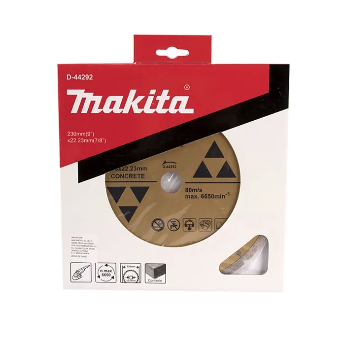 Makita Diamond Wheel Dry Cutting, 230MM X 20.23MM, For Concrete D-44292