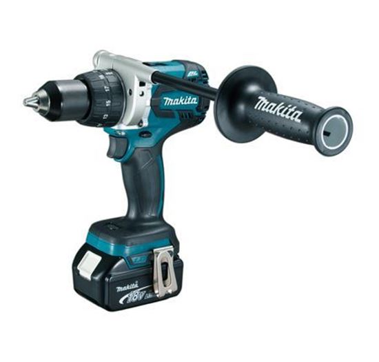 Makita Cordless Driver Drill, 18V Lithium-Ion , 13mm, 1/2", 115Nm-Brushless Motor DDF481RFJ