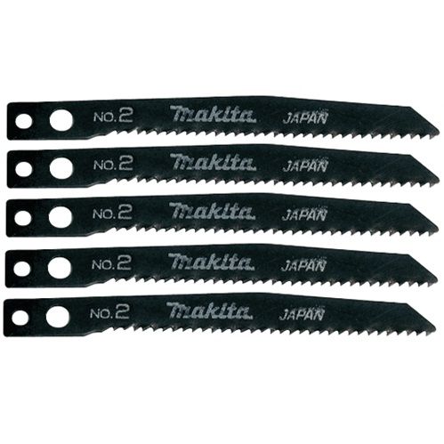 Makita Cutting Jigsaw Blades, HSS, Pack of 5 792135-8 (BW)