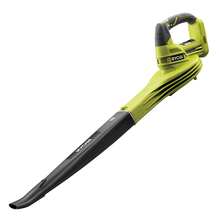 Ryobi Cordless Leaf Blower, 18V, Airspeed 245 km/h, Air Volume 2.78m³/min, 2kg OBL1820S