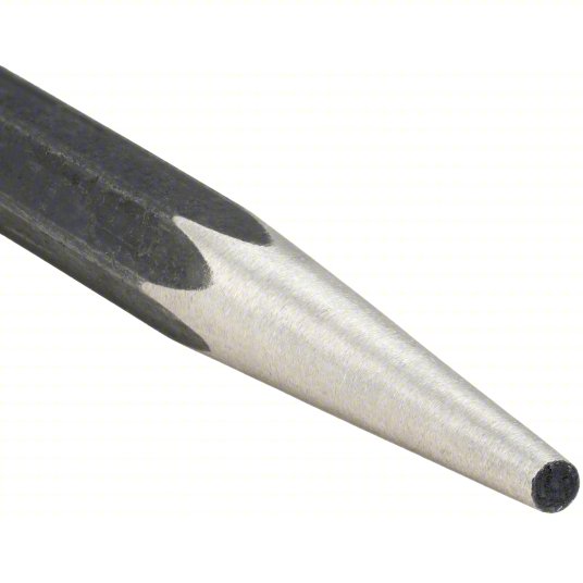 Westward Starting Punch, 3/8 inch Shank Width, 6-inch Overall Length, Hexagon, Flat 2AJF5