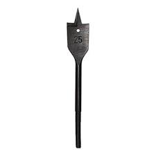 Makita Flat Wood Spade Bit, 25mm x 150mm D-07783