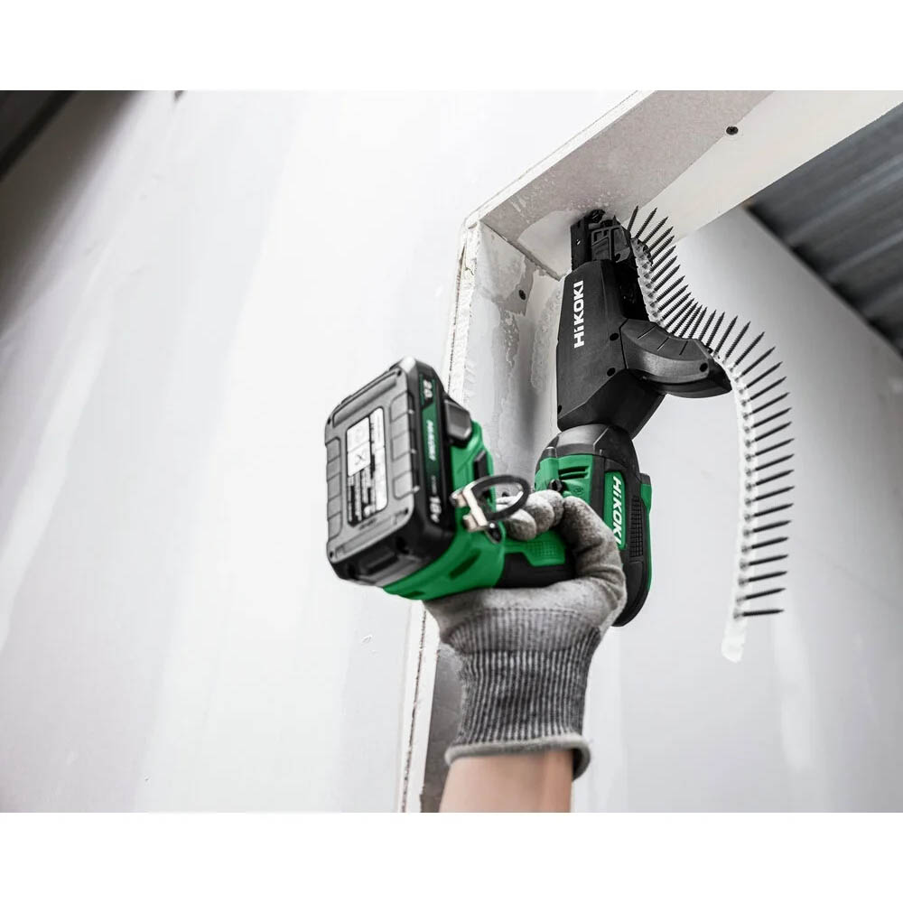 Hikoki Cordless Drywall Screwdriver, 18V, 0–5000 RPM, Brushless Motor, Auto Start, 1.38 kg W18DAWBZ