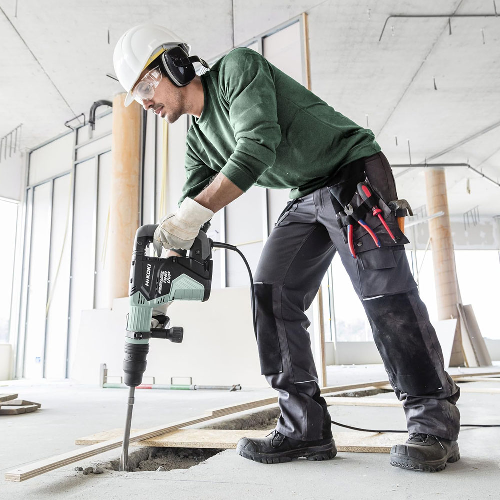Hikoki Demolition Hammer, 1150 W, 10.1 J Impact Energy, SDS Max, Brushless Motor, 7.3 kg H45MEYWTZ
