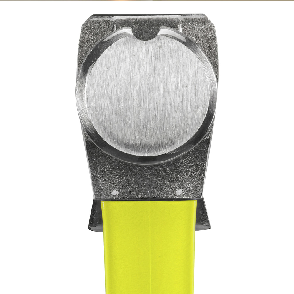 Ryobi Fibreglass Curved Claw Hammer, 450g, Side Nail Puller RHHCC450