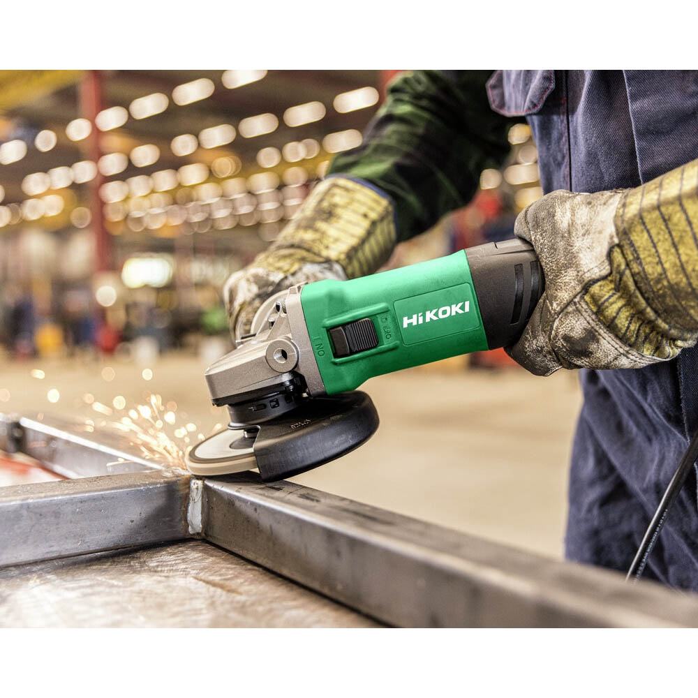 Hikoki Angle Grinder 1200 W, 125 mm Disc, 11000 RPM, Dust Protected Motor, 2.5 kg G13SW2YFZ
