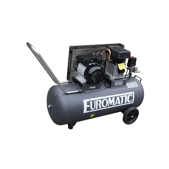 Euromatic 100 Litre Air Compressor, 2.5HP, 220V, 60Hz ZA55-100L-K