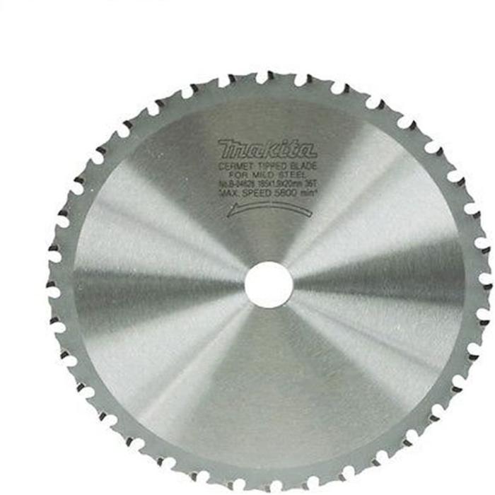 Makita Accessories, Specialized T.C.T Saw Blade for Metal Cutter 185mm B-04628