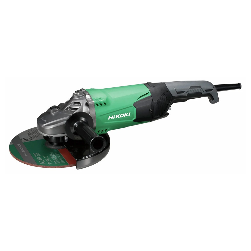 Hikoki Angle Grinder 9 Inch, 2200 W, 6600 RPM, Heavy Duty Design, 5.1 kg G23SW2WAZ
